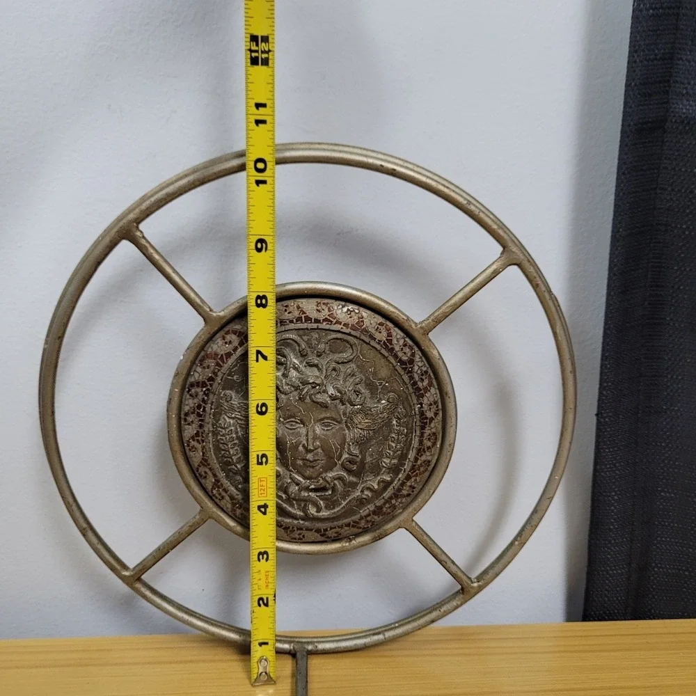 Vintage Montage 1994 Medusa Made in Mexico Hanging Wall Decor Metal
